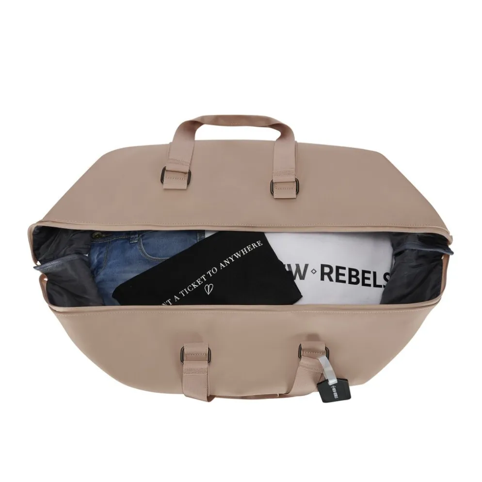 New Rebels Mart Weston Duffel Oudroze 54L Trolley Waterafstotend