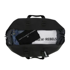 New Rebels Mart Weston Duffel Zwart 58L Trolley Waterafstotend