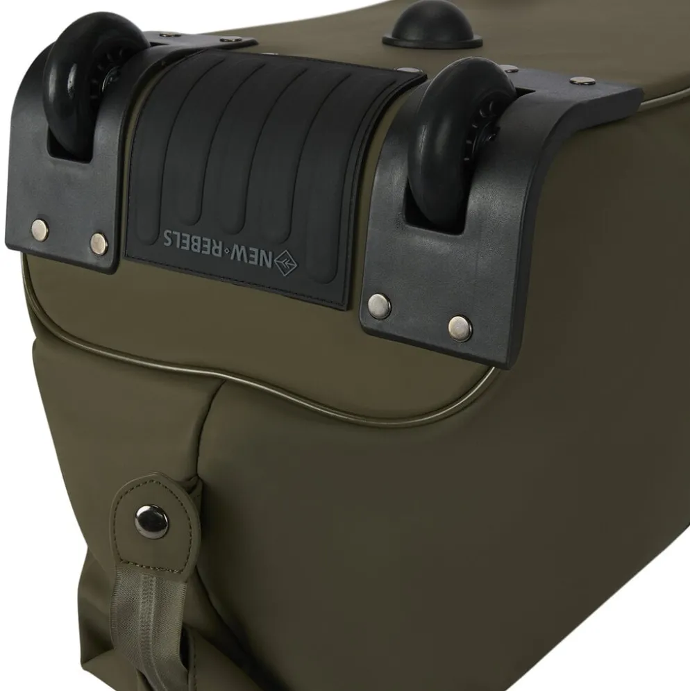 New Rebels Mart Weston Duffel Olijf Groen 58L Trolley Waterafstotend