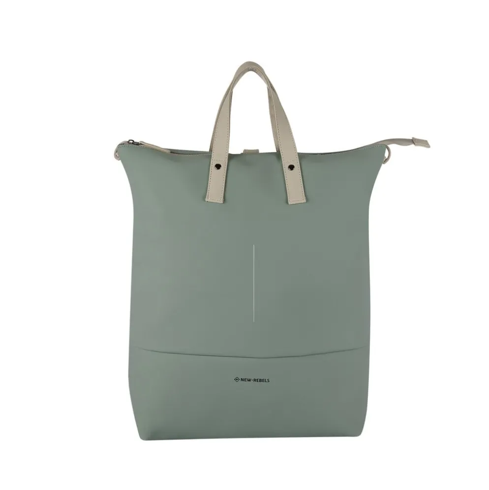 New Rebels Matteo Millburn Salie Groen 18L Rugzak Shopper Waterafstotend Laptop 15.6"
