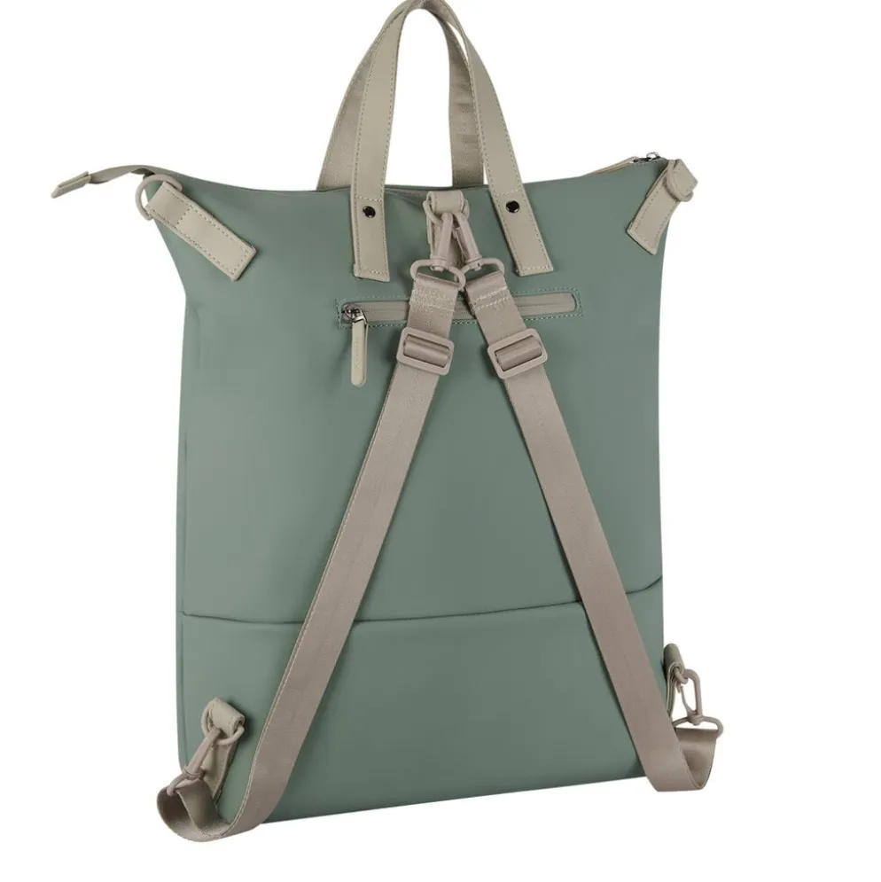 New Rebels Matteo Millburn Salie Groen 18L Rugzak Shopper Waterafstotend Laptop 15.6"