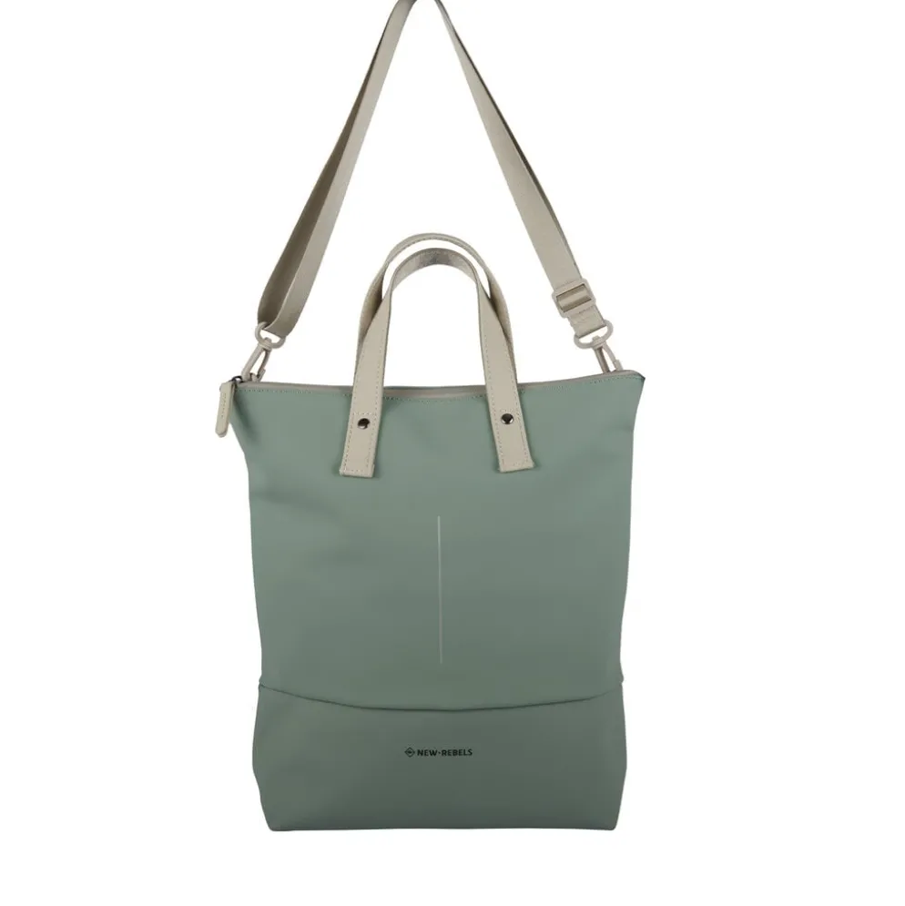 New Rebels Matteo Trenton Salie Groen 18L Rugzak Shopper Waterafstotend