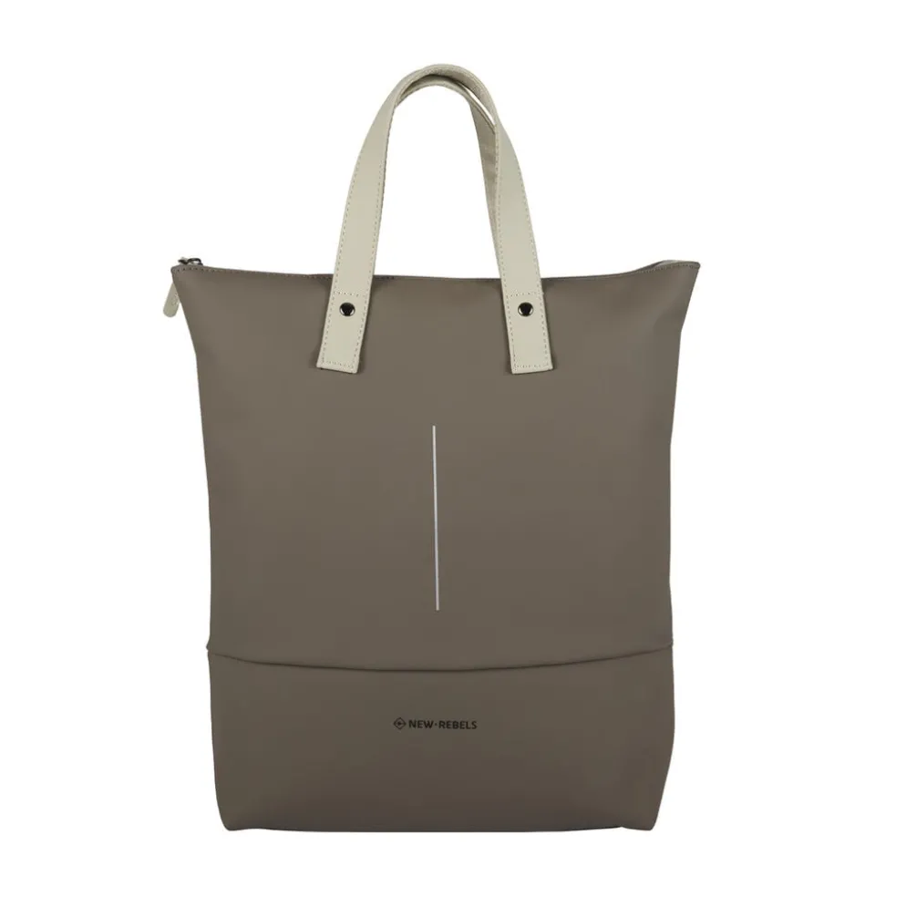 New Rebels Matteo Trenton Taupe 18L Rugzak Shopper Waterafstotend