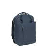 New Rebels Miami Rugzak 9L Waterafstotende Laptop Rugtas 13 inch Schooltas en Werktas van PU Comfortabel Navy