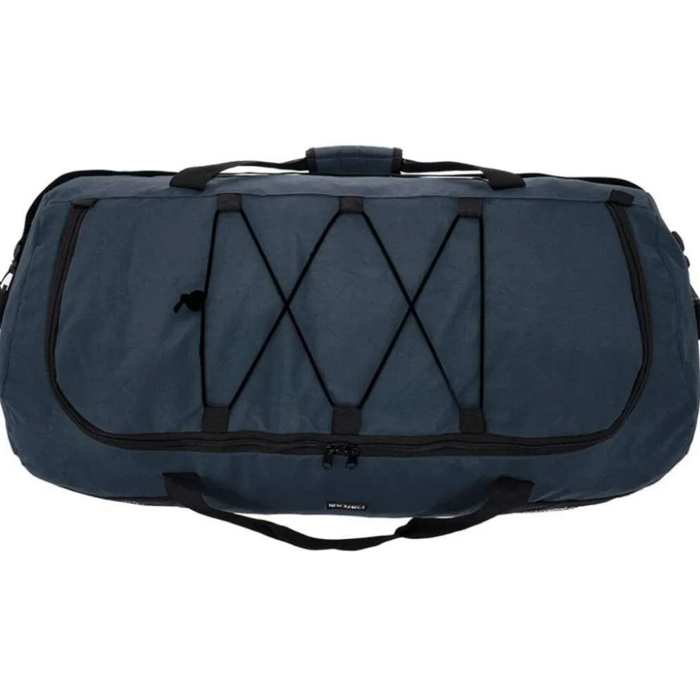 New Rebels Nevada Newark Schaduw Blauw 110L Rollable Trolley Weekendtas Waterafstotend