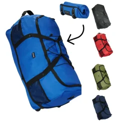 New Rebels Nevada Newark Navy 110L Rollable Trolley Weekendtas Waterafstotend