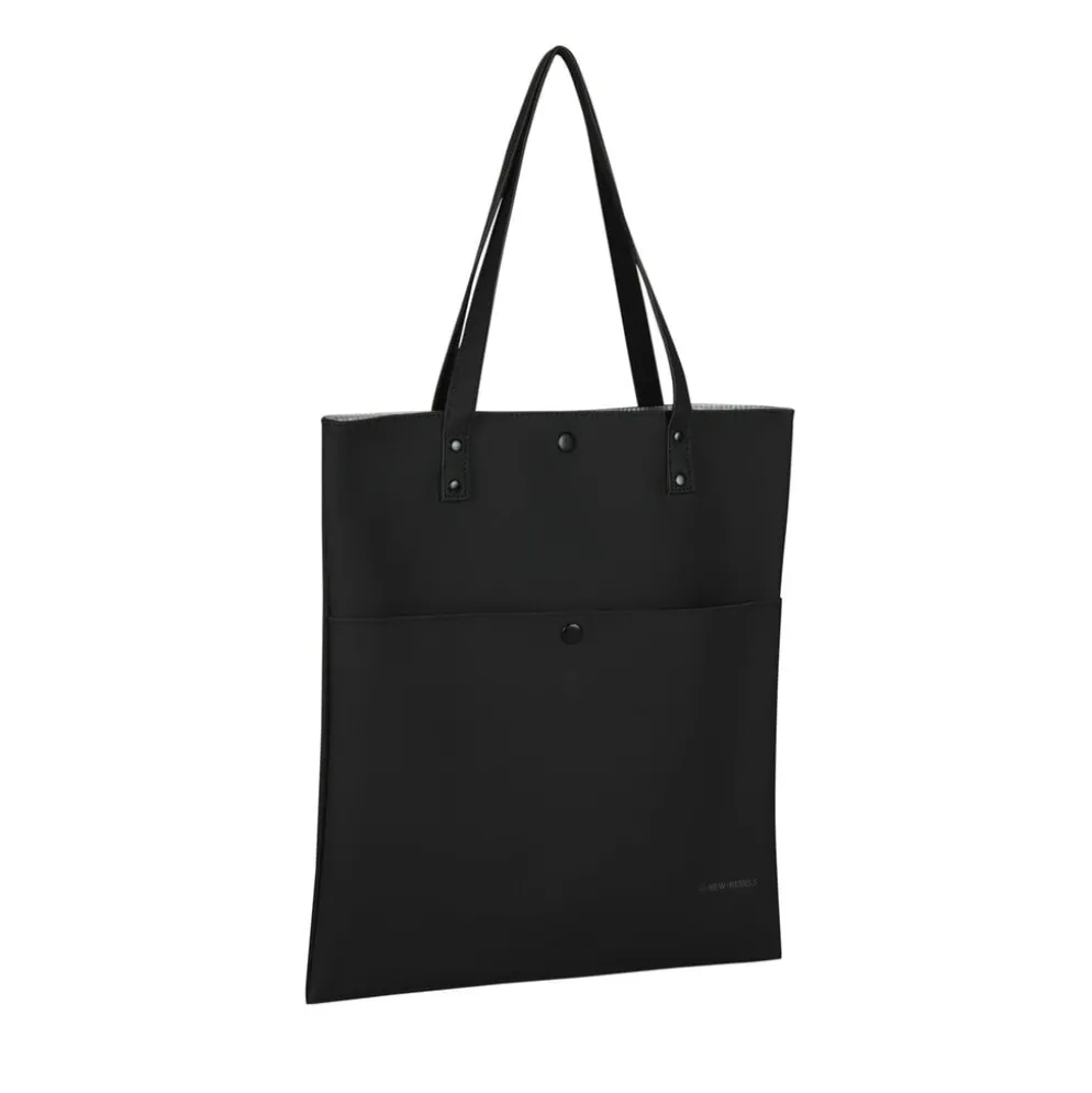 New Rebels Omar Kileen Zwart 6L Shopper Waterafstotend Laptop 13"