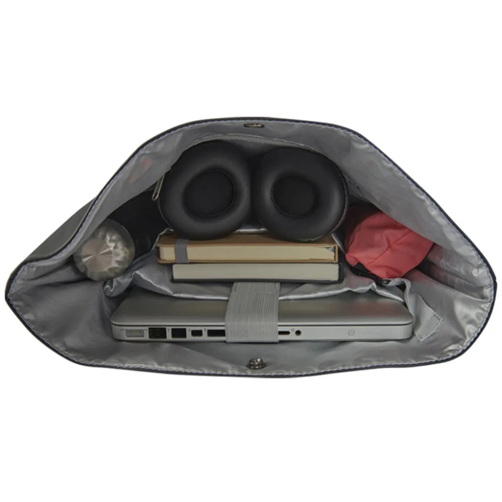 New Rebels Omar Kileen Zwart 6L Shopper Waterafstotend Laptop 13"