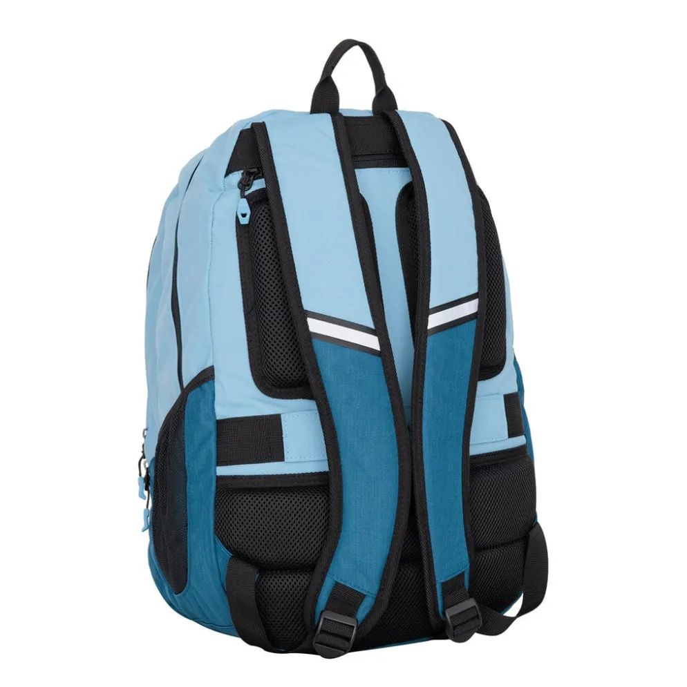 New Rebels Otis - Milcreek Rugtas 25L - Duotone - duurzaam waterafstotend polyester - 15.6" laptop - Zachtblauw