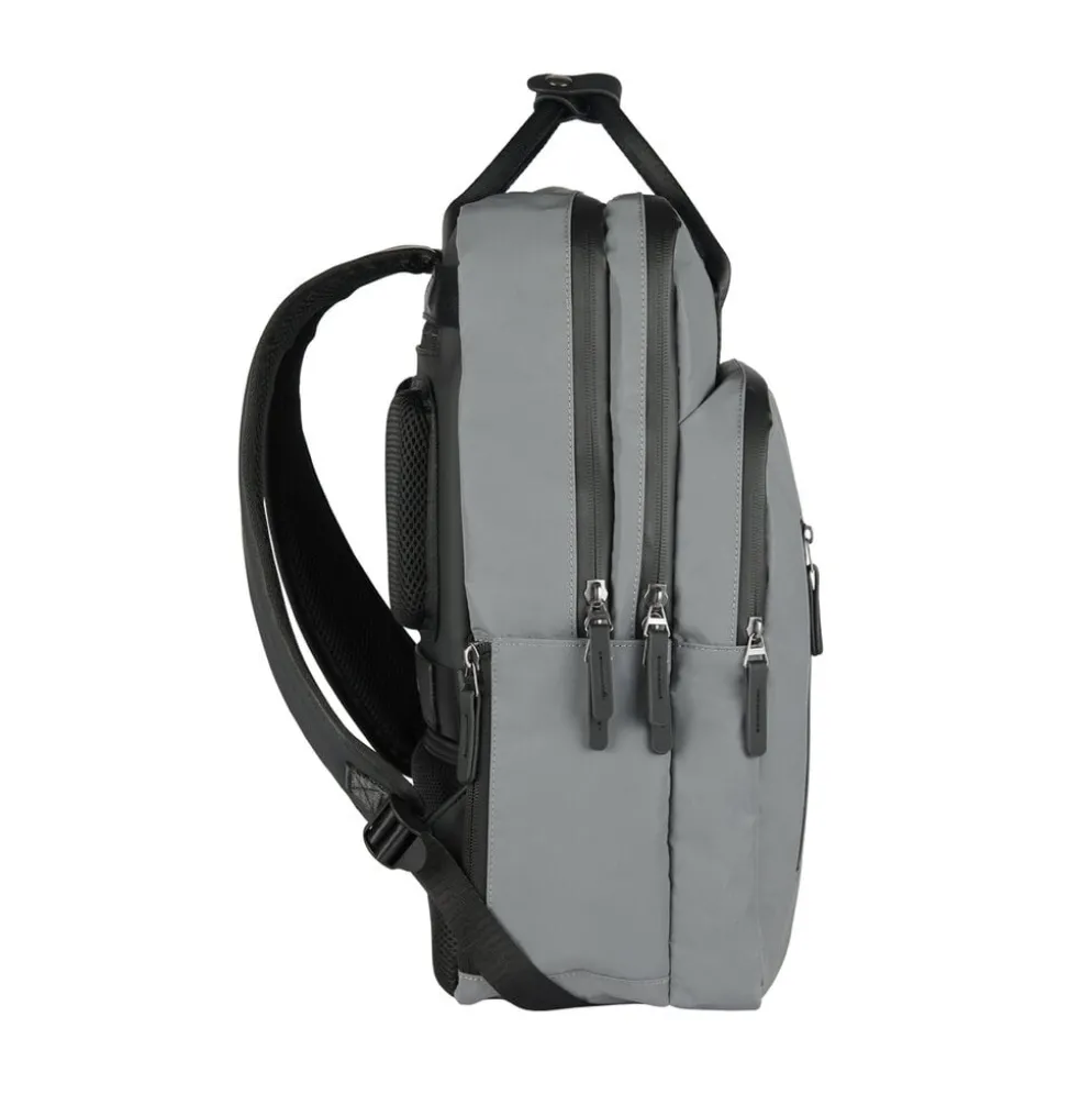 New Rebels Reflect Milwaukee Zilver 19L Rugzak Waterafstotend Laptop 15.6"