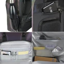 New Rebels Reflect Milwaukee Two Tone 18L Rugzak Waterafstotend Laptop 15.6