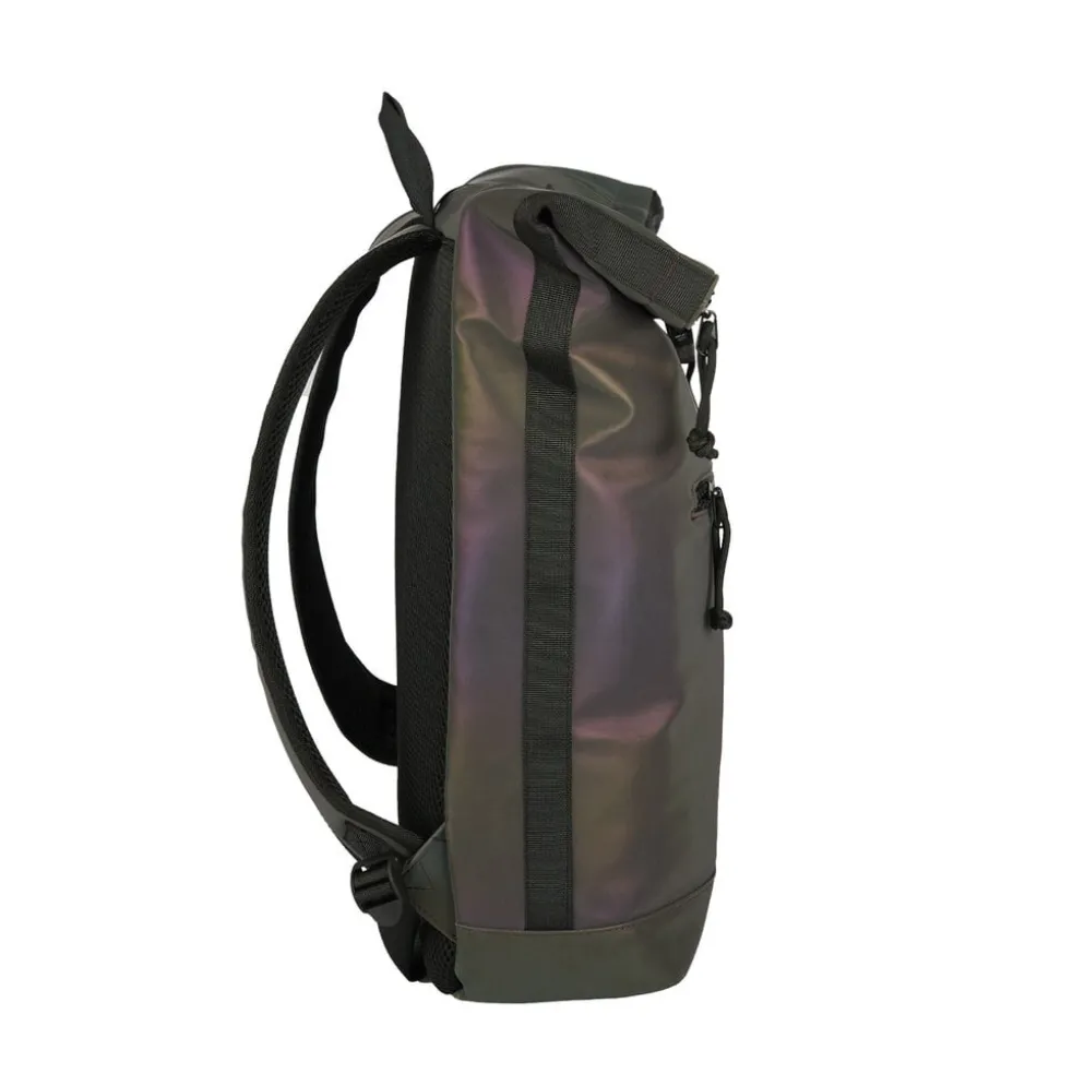New Rebels Reflect New York Two Tone 21L Rolltop Rugzak Waterafstotend Laptop 15.6"