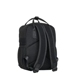 New Rebels Ribbi Juno Handel Backpack mini – Ribstof 900D Polyester 7L Lichtgewicht & Comfortabel – 23x10x31 cm – Dames & Heren Rugzak Black