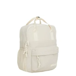New Rebels Ribbi Juno Handel Backpack mini – Ribstof 900D Polyester 7L Lichtgewicht & Comfortabel – 23x10x31 cm – Dames & Heren Rugzak Beige