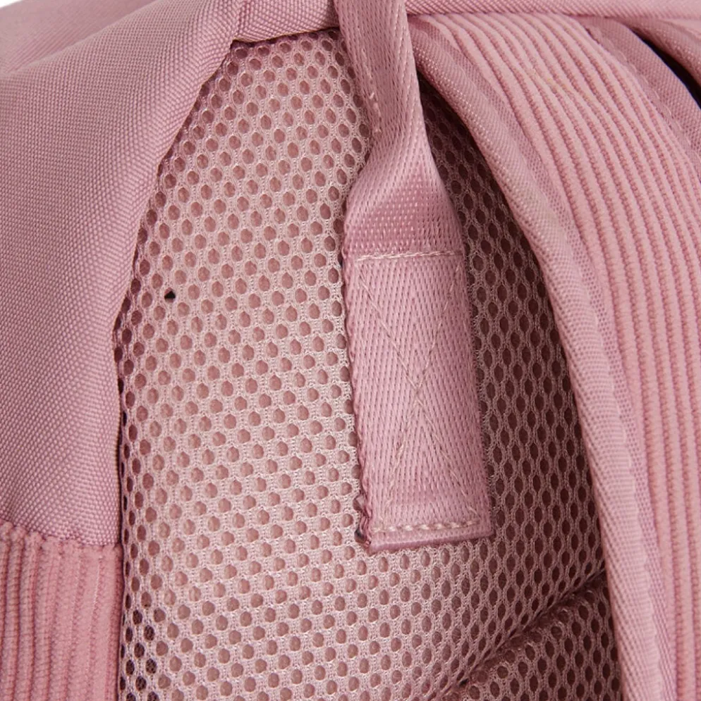 New Rebels Ribbi Juno Handel Backpack mini – Ribstof 900D Polyester 7L Lichtgewicht & Comfortabel – 23x10x31 cm – Dames & Heren Rugzak Old Pink