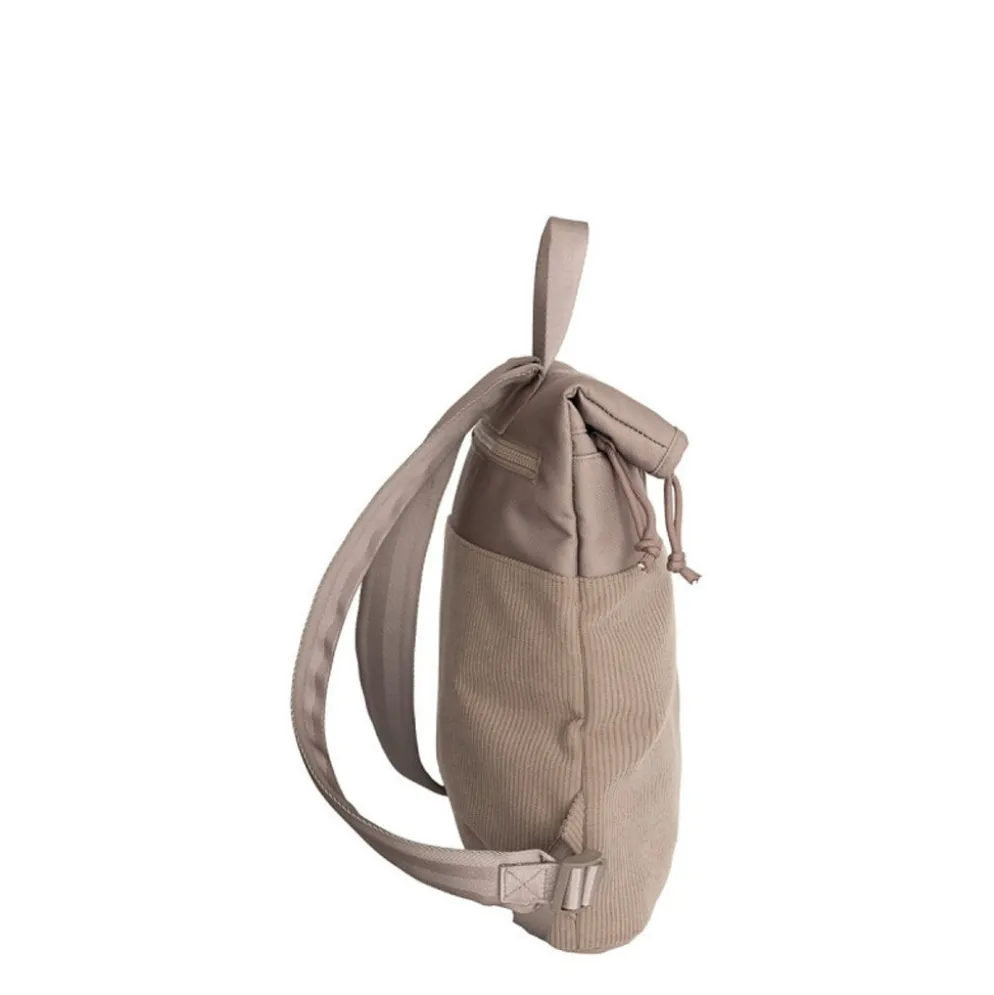 New Rebels Ribbi Los Angeles Rolltop Rugzak Mini Taupe - 13 L
