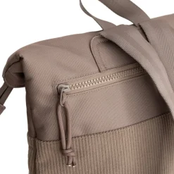 New Rebels Ribbi Los Angeles Rolltop Rugzak Mini Taupe - 13 L