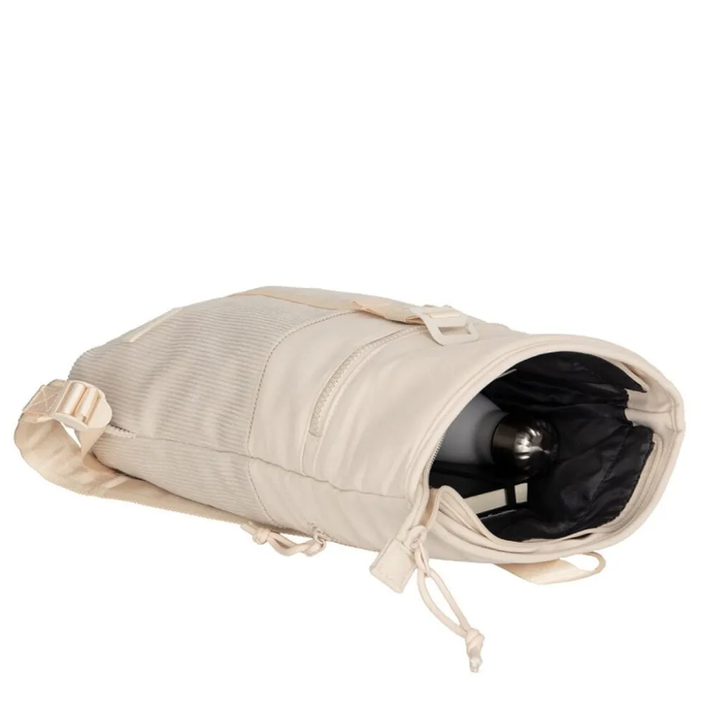 New Rebels Ribbi Los Angeles Rolltop Rugzak Mini Beige - 13 L