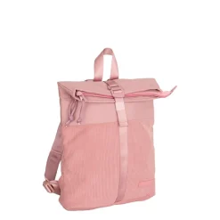 New Rebels Ribbi Los Angeles Rolltop Rugzak Mini Old Pink - 13 L