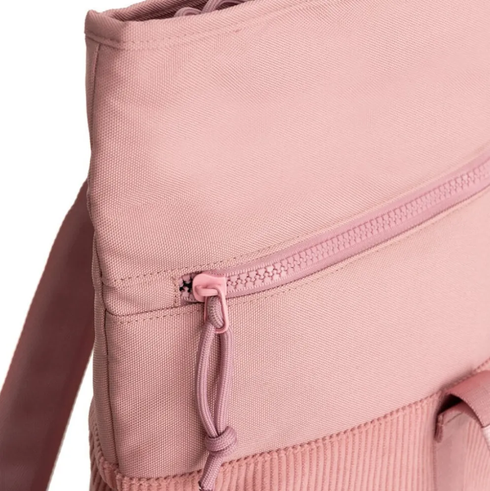 New Rebels Ribbi Los Angeles Rolltop Rugzak Mini Old Pink - 13 L