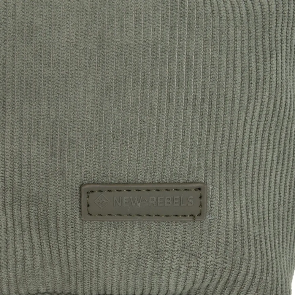 New Rebels Ribbi Los Angeles Rolltop Rugzak Mini Sage Green - 13 L
