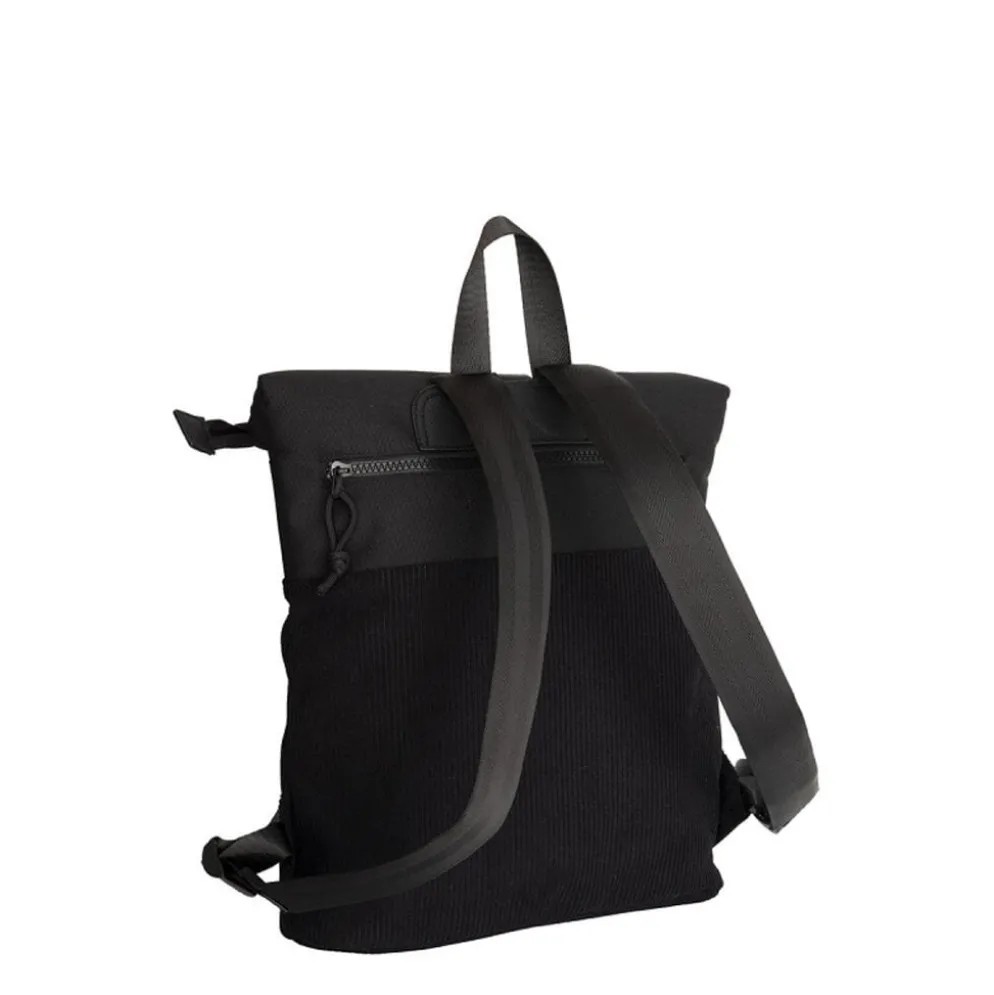 New Rebels Ribbi Los Angeles Rolltop Backpack Mini Black - 13 L