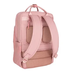 New Rebels Ribbi Milwaukee – Laptoptas Schooltas Werktas 15.6 inch Laptopvak Rugzak Rib Fabric 18L Old Pink