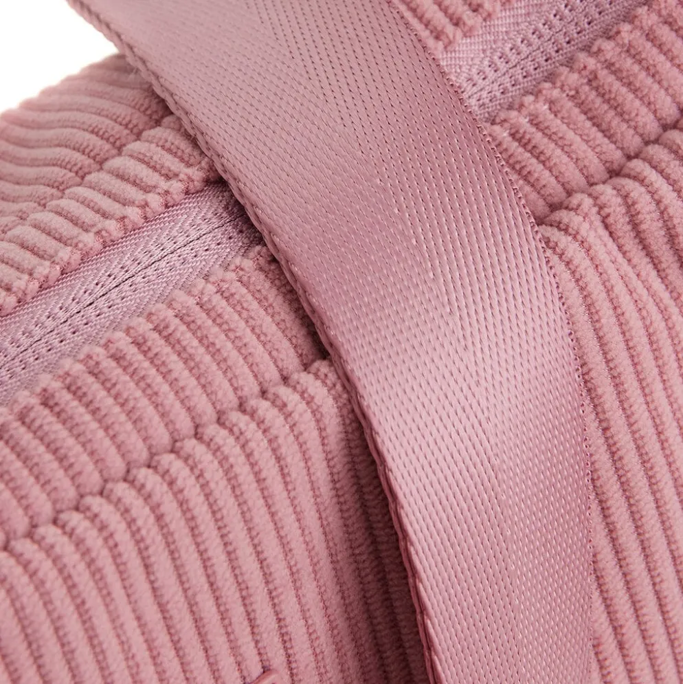 New Rebels Ribbi Rose Schoudertas 6.1L Ribstof Polyester – Comfortabele dagelijkse crossbody - Old Pink
