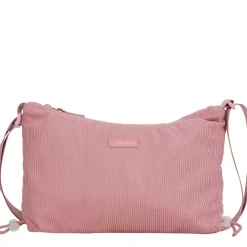 New Rebels Ribbi Rose Schoudertas 6.1L Ribstof Polyester – Comfortabele dagelijkse crossbody - Old Pink
