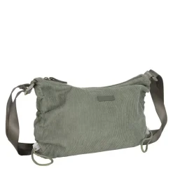New Rebels Ribbi Rose Schoudertas 6.1L Ribstof Polyester – Comfortabele dagelijkse crossbody - Sage Green