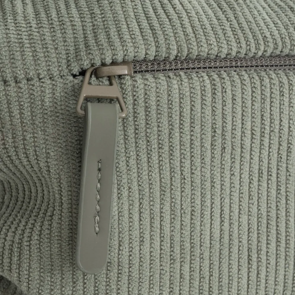 New Rebels Ribbi Rose Schoudertas 6.1L Ribstof Polyester – Comfortabele dagelijkse crossbody - Sage Green