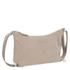 New Rebels Ribbi Rose Schoudertas 6.1L Ribstof Polyester – Comfortabele dagelijkse crossbody - Taupe