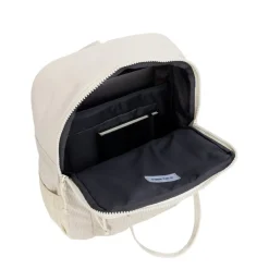 New Rebels Springfield Ribbi  Rugzak 13L – Stevig Rib Polyester – Lichtgewicht Schooltas & Werktas - Beige