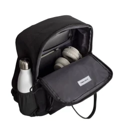 New Rebels Springfield Ribbi Rugzak 13L – Stevig Rib Polyester – Lichtgewicht Schooltas & Werktas - Black
