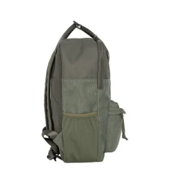 New Rebels Springfield Ribbi  Rugzak 13L – Stevig Rib Polyester – Lichtgewicht Schooltas & Werktas - Sage Green