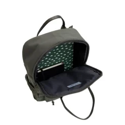New Rebels Springfield Ribbi  Rugzak 13L – Stevig Rib Polyester – Lichtgewicht Schooltas & Werktas - Sage Green