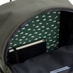 New Rebels Springfield Ribbi  Rugzak 13L – Stevig Rib Polyester – Lichtgewicht Schooltas & Werktas - Sage Green