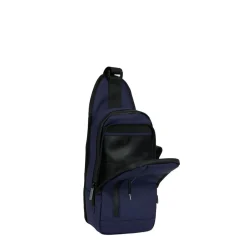 New Rebels Taunton Fargo Navy Blauw 8L Crossbody Tas Waterafstotend