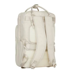 New Rebels Trondheim Rugzak – Laptop Rugtas 15,6 inch – Schooltas & Werktas – Waterafstotend – 18L – Nylon/PU – Beige