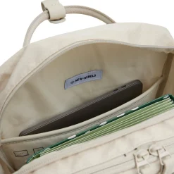 New Rebels Trondheim Rugzak – Laptop Rugtas 15,6 inch – Schooltas & Werktas – Waterafstotend – 18L – Nylon/PU – Beige