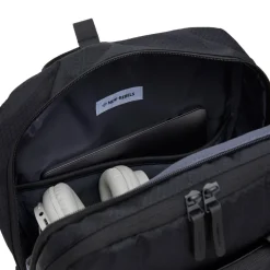 New Rebels Trondheim Rugzak – Laptop Rugtas 15,6 inch – Schooltas & Werktas – Waterafstotend – 18L – Nylon/PU – Zwart