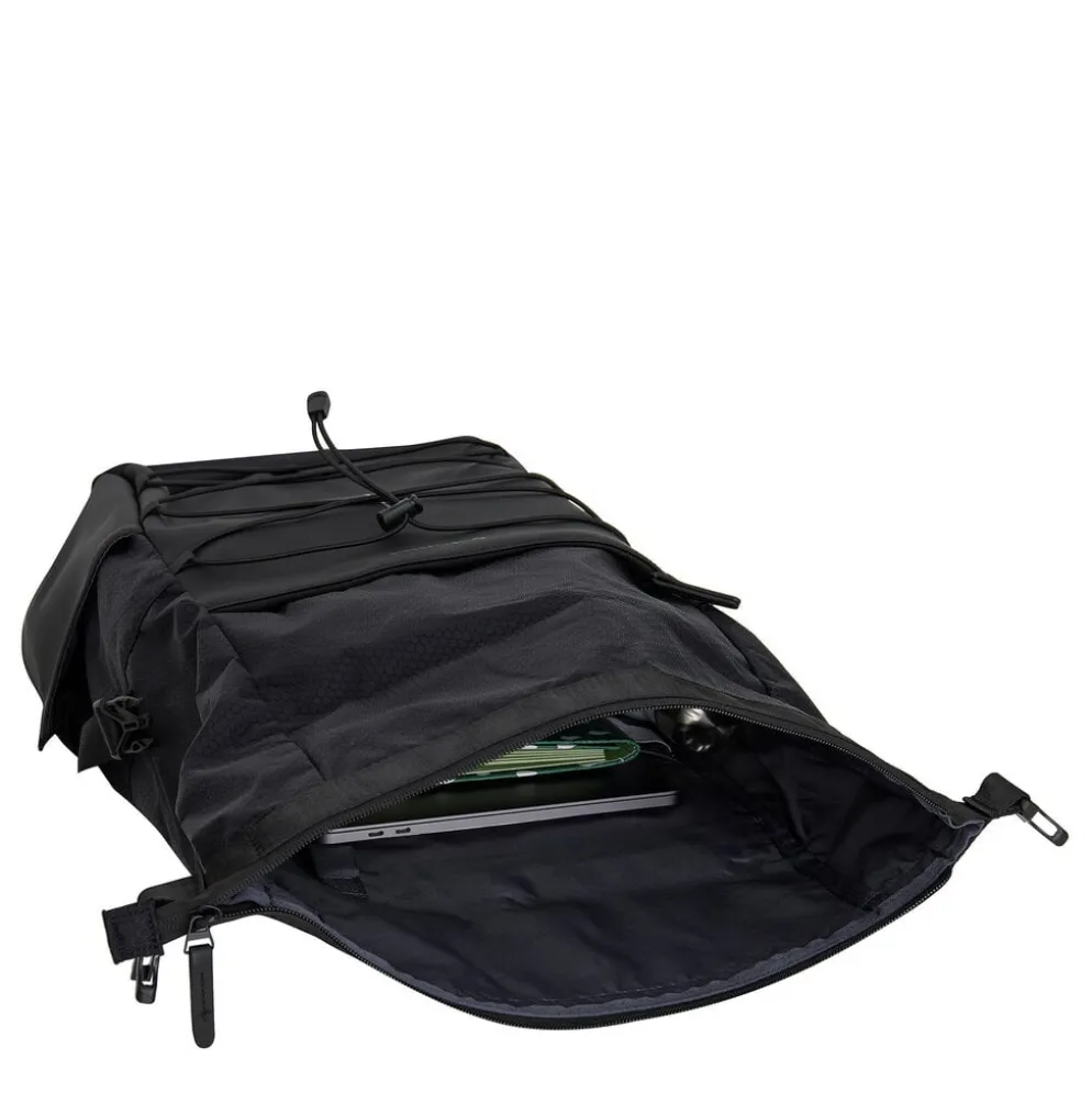 New Rebels Trondheim Windsor Rolltop Rugzak Zwart