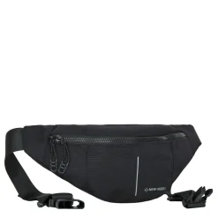 New Rebels Valor Brooklyn Waistbag – Heuptas / Fannypack 36x8x15 cm Waterafstotend 900D PU Polyester Zwart