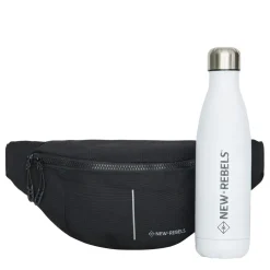 New Rebels Valor Brooklyn Waistbag – Heuptas / Fannypack 36x8x15 cm Waterafstotend 900D PU Polyester Zwart