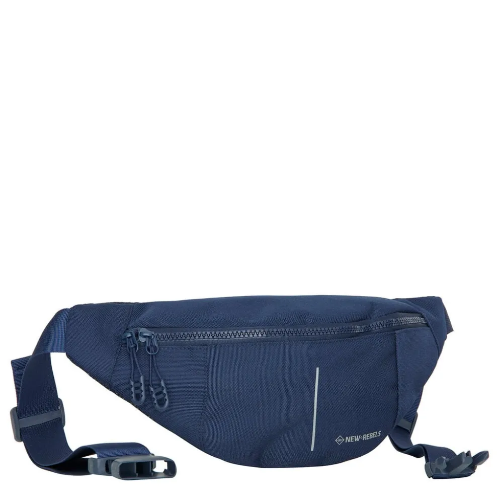 New Rebels Valor Brooklyn Waistbag – Heuptas / Fannypack 36x8x15 cm Waterafstotend 900D PU Polyester Blauw