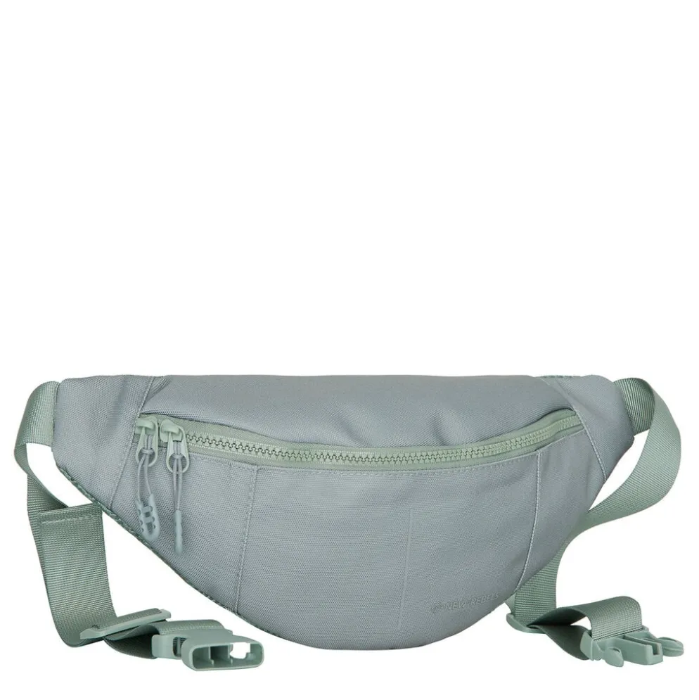 New Rebels Valor Brooklyn Waistbag – Heuptas / Fannypack 36x8x15 cm Waterafstotend 900D PU Polyester – Salie Green