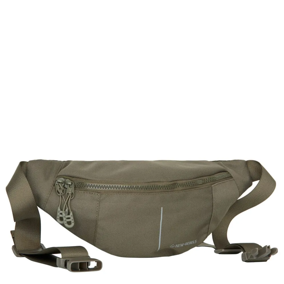 New Rebels Valor Brooklyn Waistbag – Heuptas / Fannypack 36x8x15 cm Waterafstotend 900D PU Polyester Olive