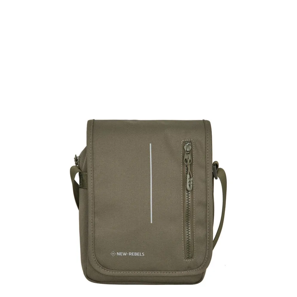 New Rebels Valor Cincinnati Flapover Olive – Waterbestendige Schoudertas – 2.9 L