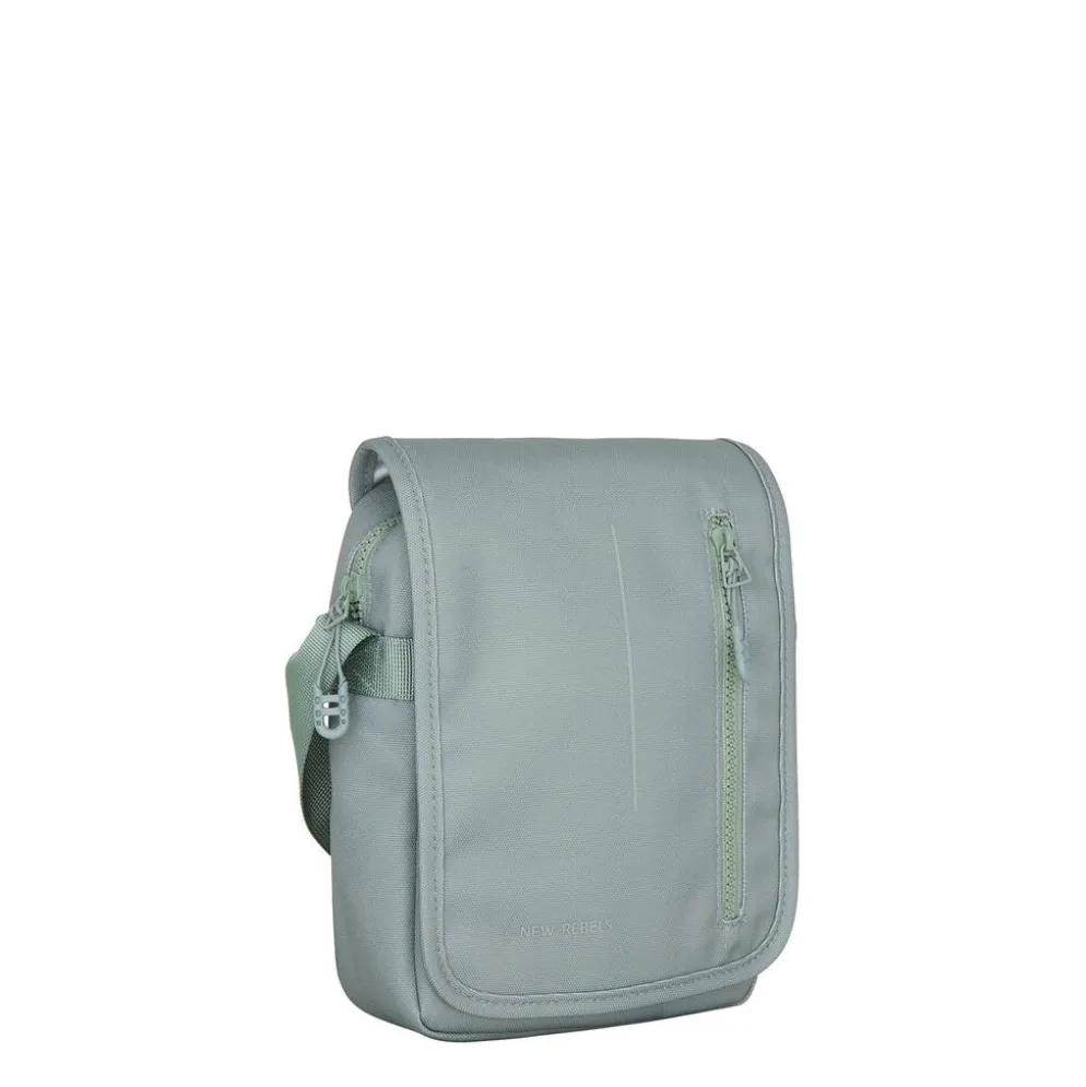 New Rebels Valor Cincinnati Flapover Salie Groen – Waterbestendige Schoudertas – 2.9 L