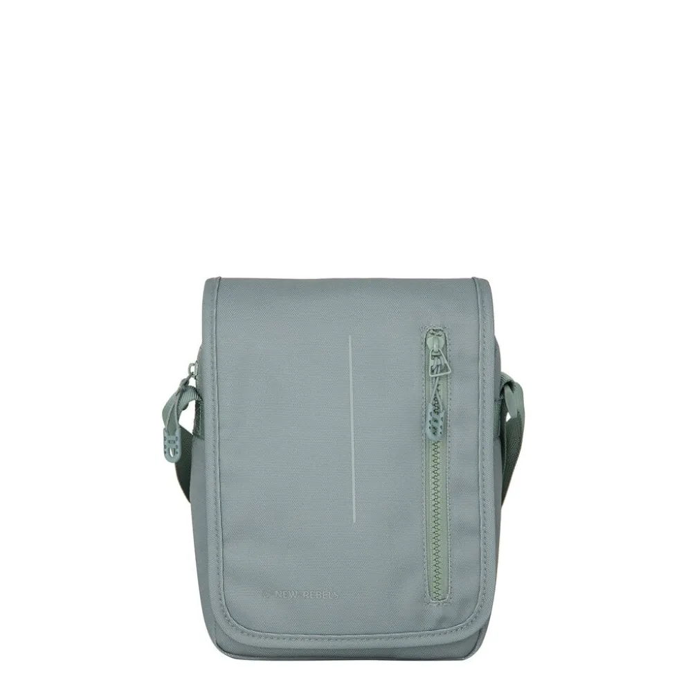 New Rebels Valor Cincinnati Flapover Salie Groen – Waterbestendige Schoudertas – 2.9 L